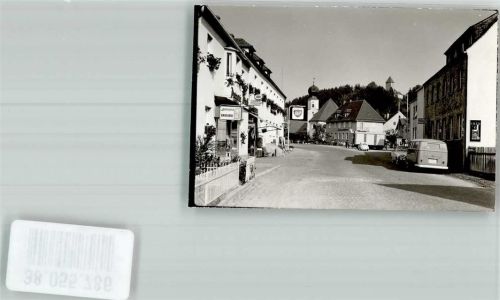 Wernberg Tankstelle BP VW Bulli VW Käfer Ort handschriftlich Foto Original aus Archiv eines Ansichtskartenverlages