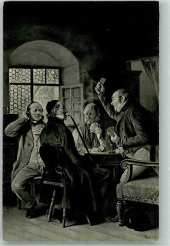 sign. Beckmann Conrad `Ne Partie Boston Nordwestdeutscher Kunstverlag Nr. 71