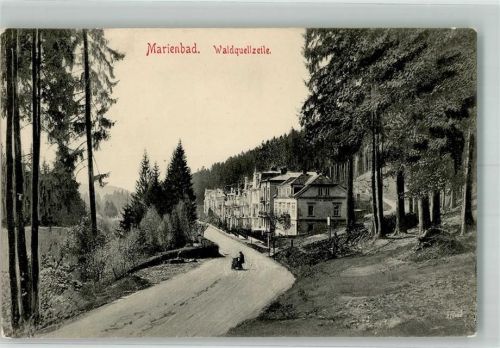 Marianske Lazne 1907 Waldquellzeile