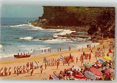 Sydney Schwimmbad Avalon Bech Werbung Pan AM Airline