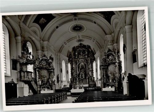 Halfing Inneres der Wallfahrtskirche Mariä Himmelfahrt