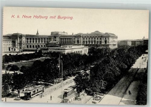Wien Straßenbahn Neue Hofburg Burgring