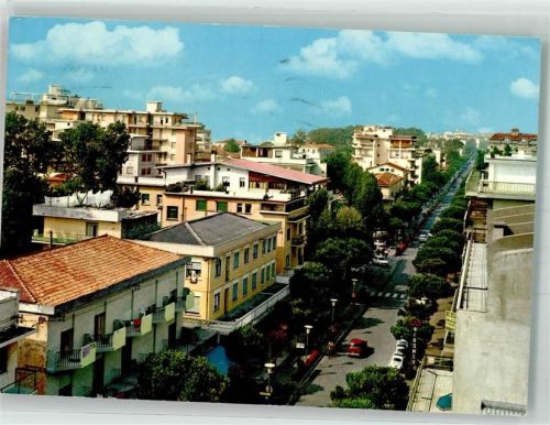 Jesolo 1972 Bafile Straße