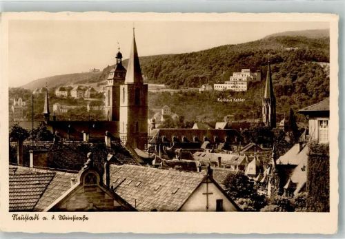 Neustadt Stiftskirche Marienkirche und Hotel Kurhaus Kohler