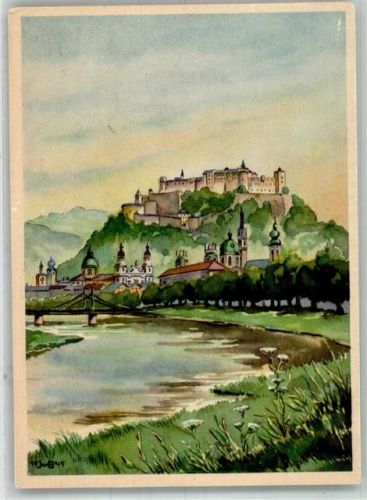 Salzburg sign. Borchard, H. Burg