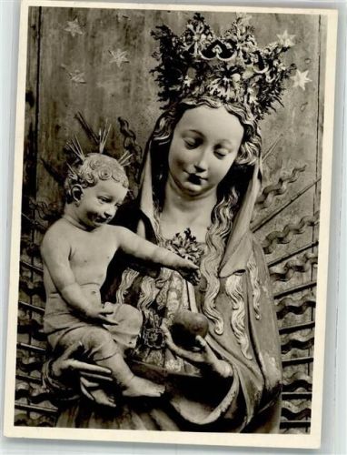 Danzig 1962 Denkmal Die schöne Maria Marienkirche