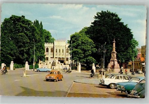 Tilburg 1965 Rathaus Denkmal Auto