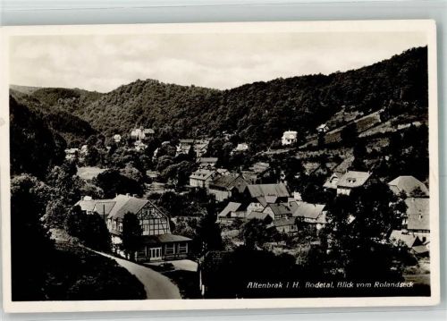 Altenbrak 1938 Panorama des Ortes Fotograf Lindner