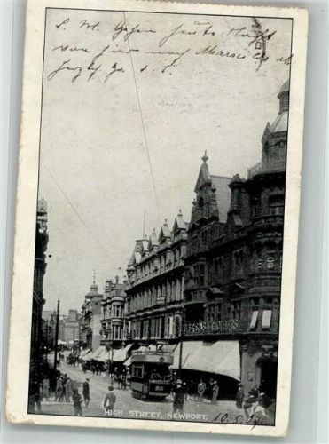 Shrewsbury Straßenbahn High Street Newport