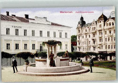 Marianske Lazne Denkmal Jubiliäumsbrunnen