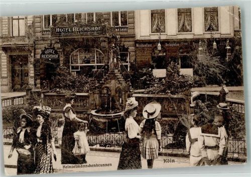 Köln Altstadt-Nord 103 Hotel Reichshof Denkmal Heimzelmännchenbrunnen