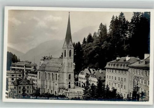 Bad Gastein 1922 Kirche Badehaus