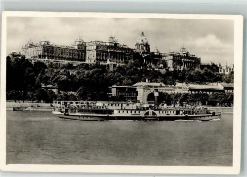 Budapest Dampfschiff Szent Laszlo königliche Burg