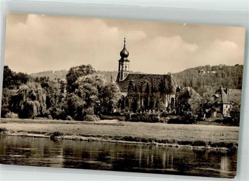 Hosterwitz/Pillnitz Wallfahrtskirche Maria am Wasser Fotograf Mehlig VEB Bild und Heimat