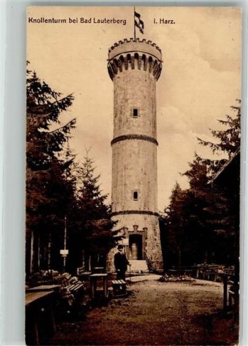 Bad Lauterberg 1925 Gasthaus Aussichtsturm Knollenturm