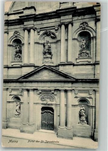 Mainz Portal der St. Ignazkirche