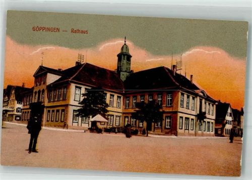 Göppingen 1912 Rathaus