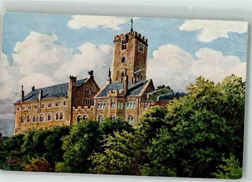 Eisenach 1931 Nr. 3503 Wartburg von Osten