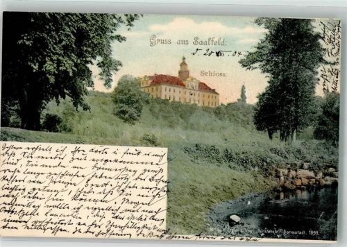 Saalfeld 1904 Schloss