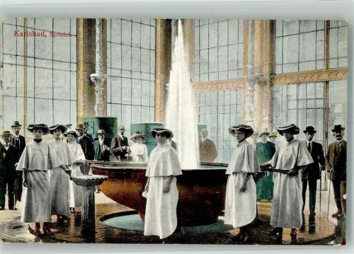 Karlovy Vary 1915 Sprudel