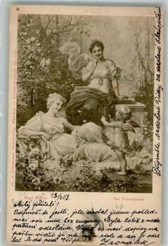 1903 sign. Zatka, Hans Der Privatdozent Verlag Ackermann No. 1102