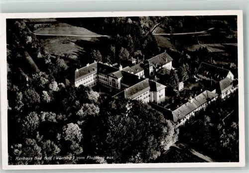 Bad Boll 1939 Fliegeraufnahme Kurhaus Landpost