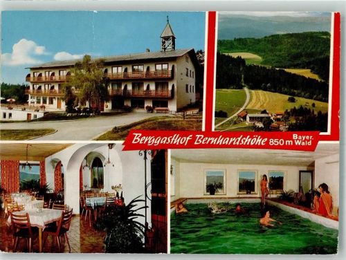 Kolmberg Berggasthaus Bernhardshöhe mit Schwimmbad Fotograf Eiglsperger