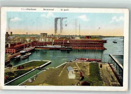 Montreal 1930 Hafen