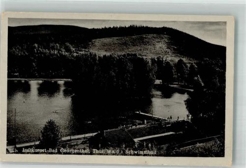 Georgenthal 1954 Schwimmbad