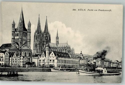 Köln Altstadt-Süd 101 Am Frankenwerft Dom Dampfer