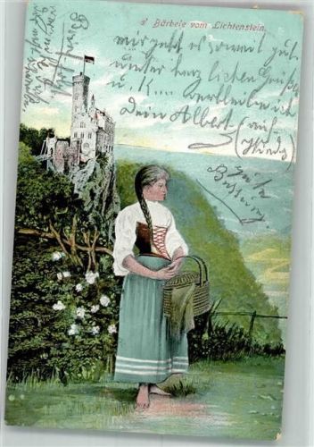 Lichtenstein 1906 Schloss s´Bärbele