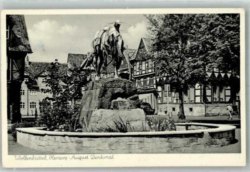 Wolfenbüttel Herzog-August-Denkmal Fotograf Heinz Bornemann