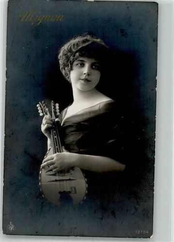Mignon Frau Mandoline Nr. 12704