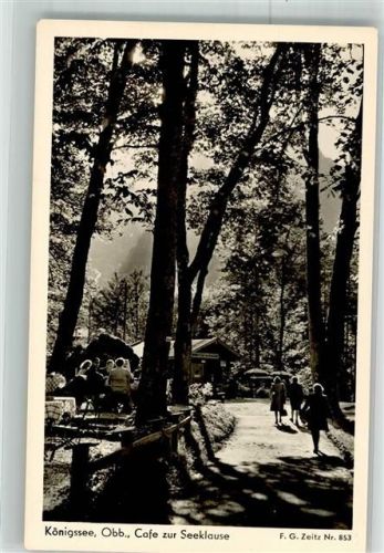 Königssee Cafe Zur Seeklause Fotograf Zeitz Hüttenstempel