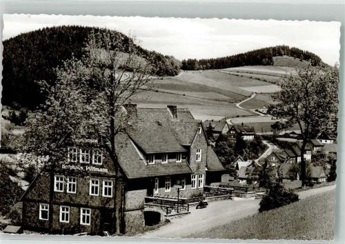 Schwalefeld Cafe Pension Berghaus Püttmann Fotograf Werner