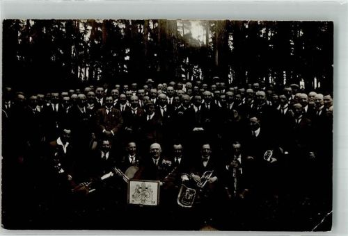 Herrenchor 1922 Musikinstrumente