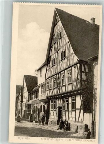 Büdingen Fachwerkhaus Schlossgasse