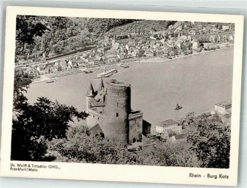St. Goarshausen Burg Katz Foto Dr. Wolff und Trischtler OHG