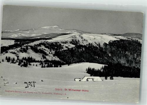 Feldberg St. Wilhelmer Hütte Fotograf Gottschick