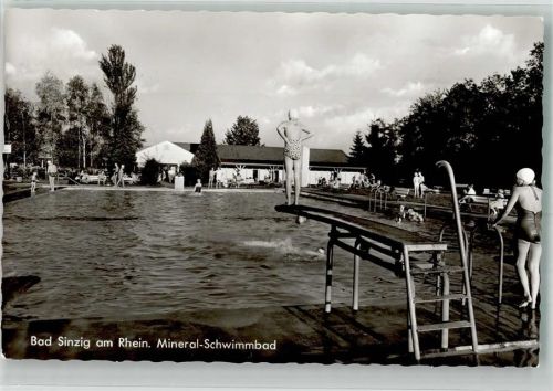 Sinzig 1964 Schwimmbad