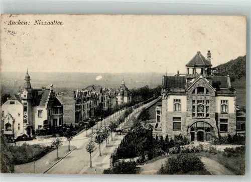 Aachen 1906 Nizzaallee