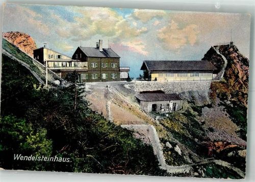 Bayrischzell Gasthaus Wendelsteinhaus Künstlerfotochrom