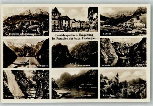 Berchtesgaden Kirche Ramsau Maria Gern Königssee Bayerische Hochalpen Berchtesgaden und Umgebung