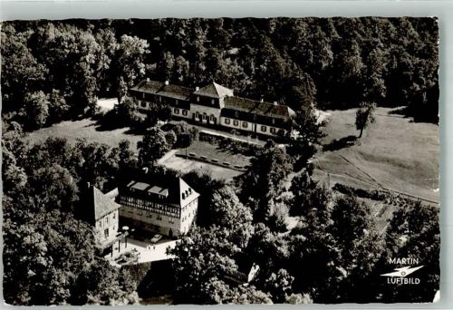 Burgbernheim Fliegeraufnahme Gasthaus Markgrafenbau