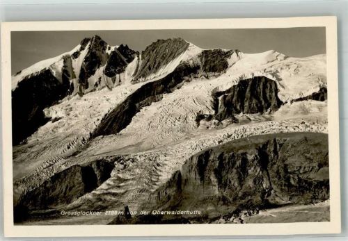 Grossglockner 1930 Fotograf Karl Haidinger