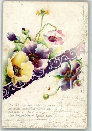 1901 Klatschmohn Gedicht