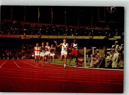 11. Lauf 800 m Endspurt Mexiko 1968 DJH Spendenkarte