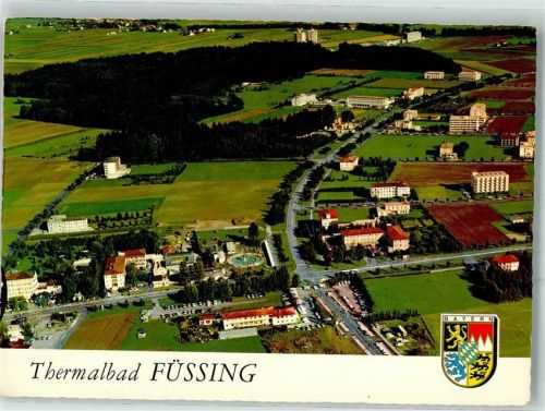 Bad Füssing Thermalbad Fliegeraufnahme