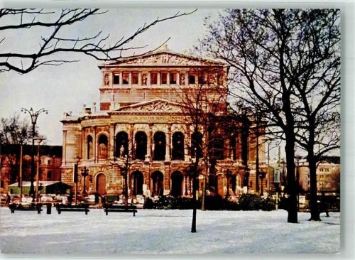 Frankfurt Opernhaus Börsenstraße 50 Pfennig-Spende Fotograf Coba Wackers