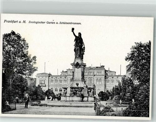 Frankfurt Zoologischer Garten und Schützenbrunnen
